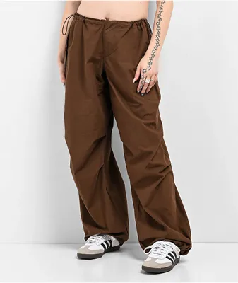 Empyre Lola Brown Parachute Pants