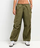 Empyre Lola Green Parachute Pants