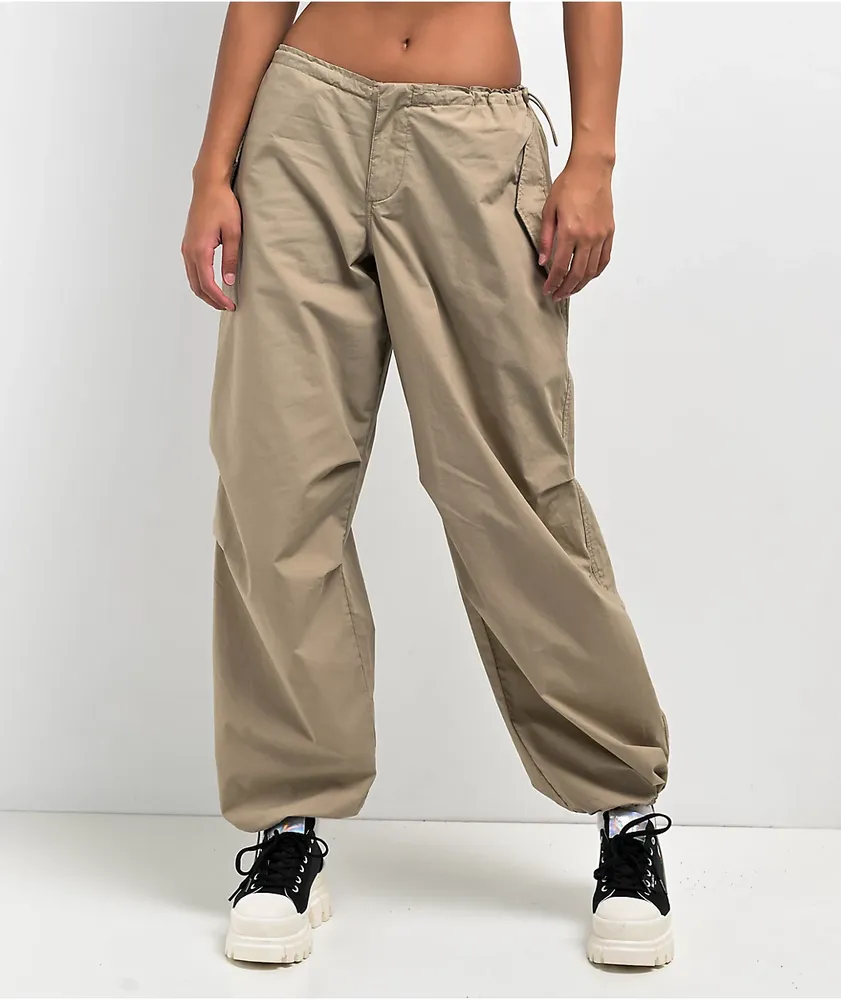 Empyre Lola Tan Parachute Pants