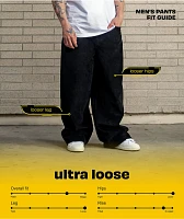 Empyre Loose Fit Black Corduroy Skate Pants