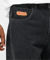 Empyre Ultra Loose Fit Schmutz Black Wash Skate Jeans