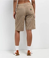 Empyre Loose Fit Dillon Khaki Cargo Shorts