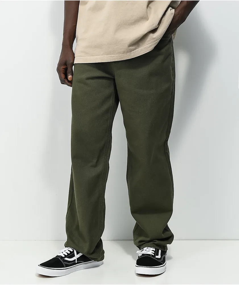 Empyre Loose Fit Sk8 Cargo Pants khaki