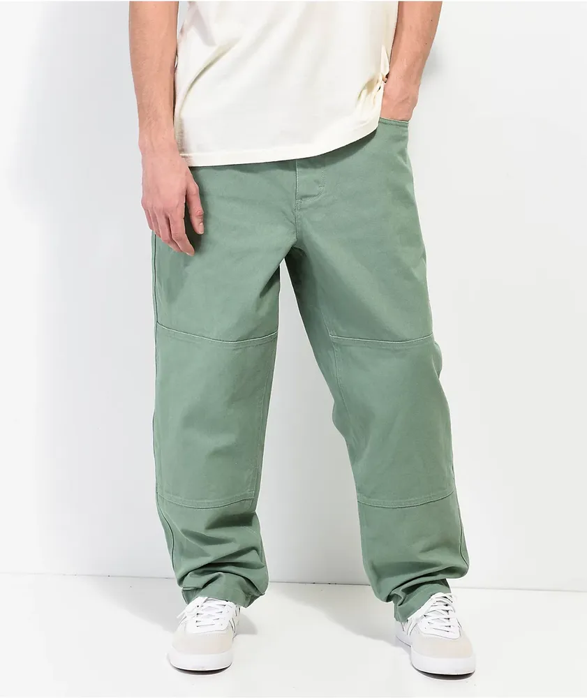 Empyre Loose Fit Grey Corduroy Skate Pants