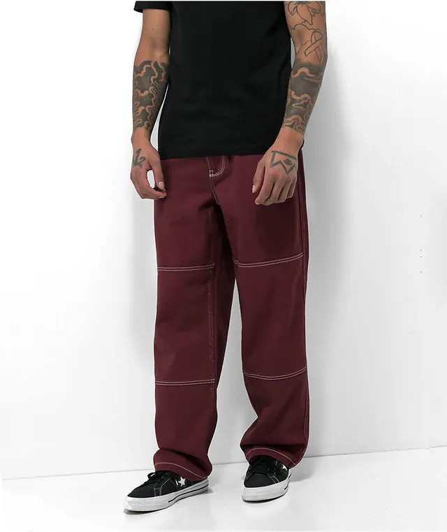 Empyre Loose Fit Tabacco Denim Carpenter Skate Pants