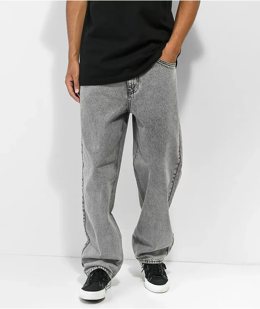 Empyre Loose Fit Grey Corduroy Skate Pants