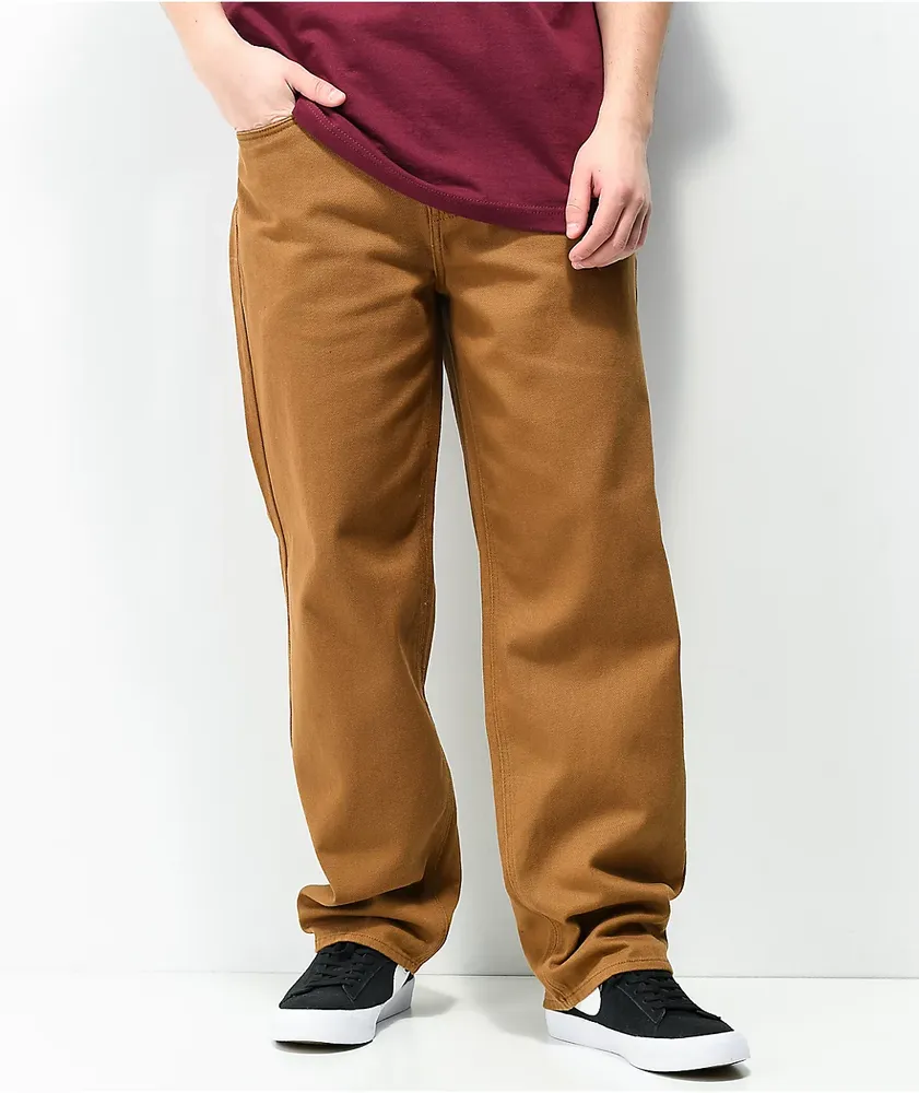 Empyre Loose Fit Grey Corduroy Skate Pants