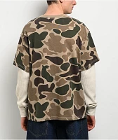 Empyre Loose Screw Camo 2fer Long Sleeve T-Shirt