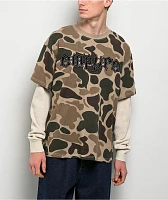 Empyre Loose Screw Camo 2fer Long Sleeve T-Shirt