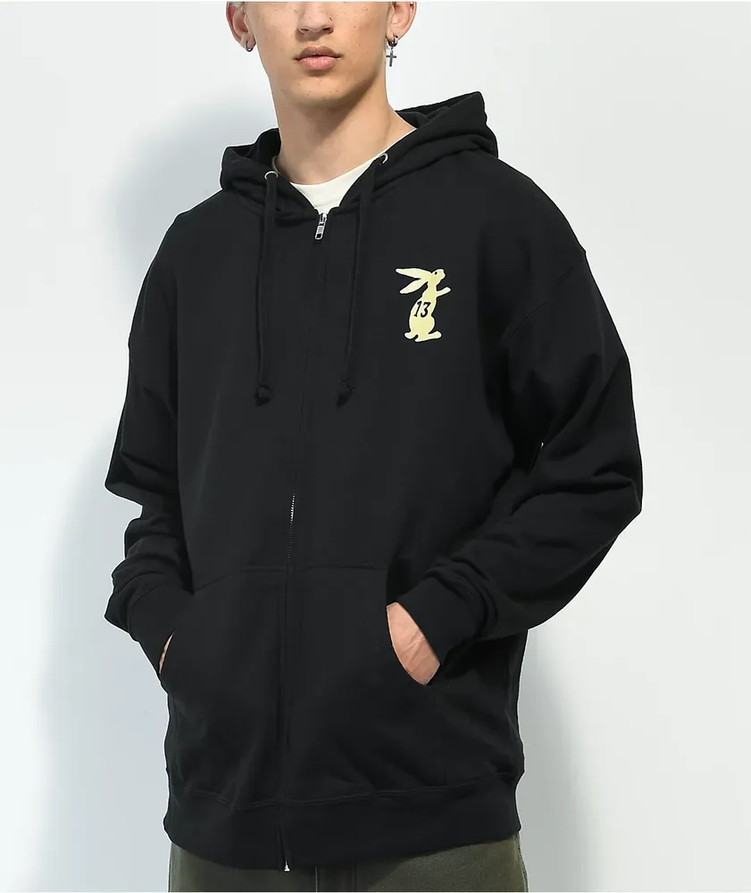 Empyre Lucky Day Black Zip Hoodie