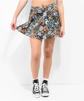 Empyre Maggie Floral Satin Skirt