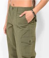 Empyre Maisie Grape Leaf Lowrise Cargo Pants