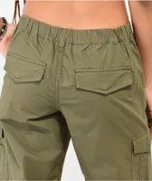 Empyre Maisie Grape Leaf Lowrise Cargo Pants