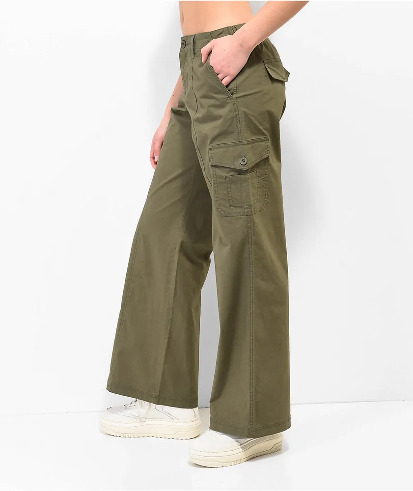 Empyre Maisie Grape Leaf Lowrise Cargo Pants