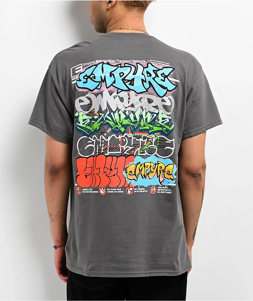 Empyre Metro Zoomin Grey T-Shirt 