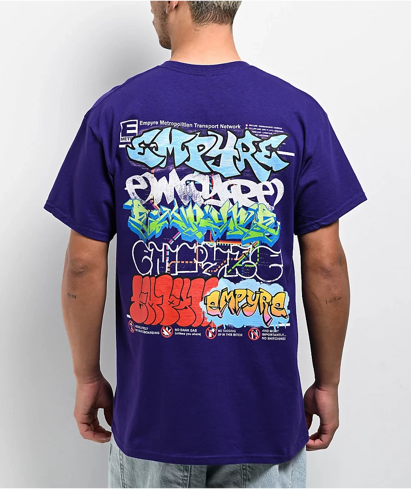 Empyre Metro Zoomin Purple T-Shirt