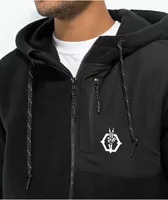 Empyre Mindless Black Tech Fleece Zip Jacket