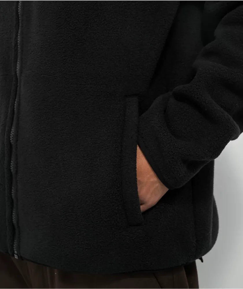 Empyre Mindless Black Tech Fleece Zip Jacket