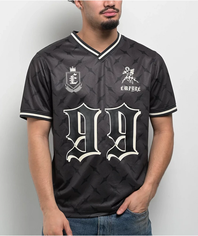 Empyre Moat Black Soccer Jersey