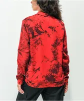 Empyre Morna Roses Red & Black Tie Dye Sweatshirt