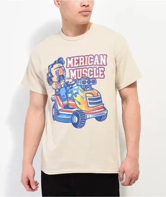 Empyre Muscle Man Tan T-Shirt