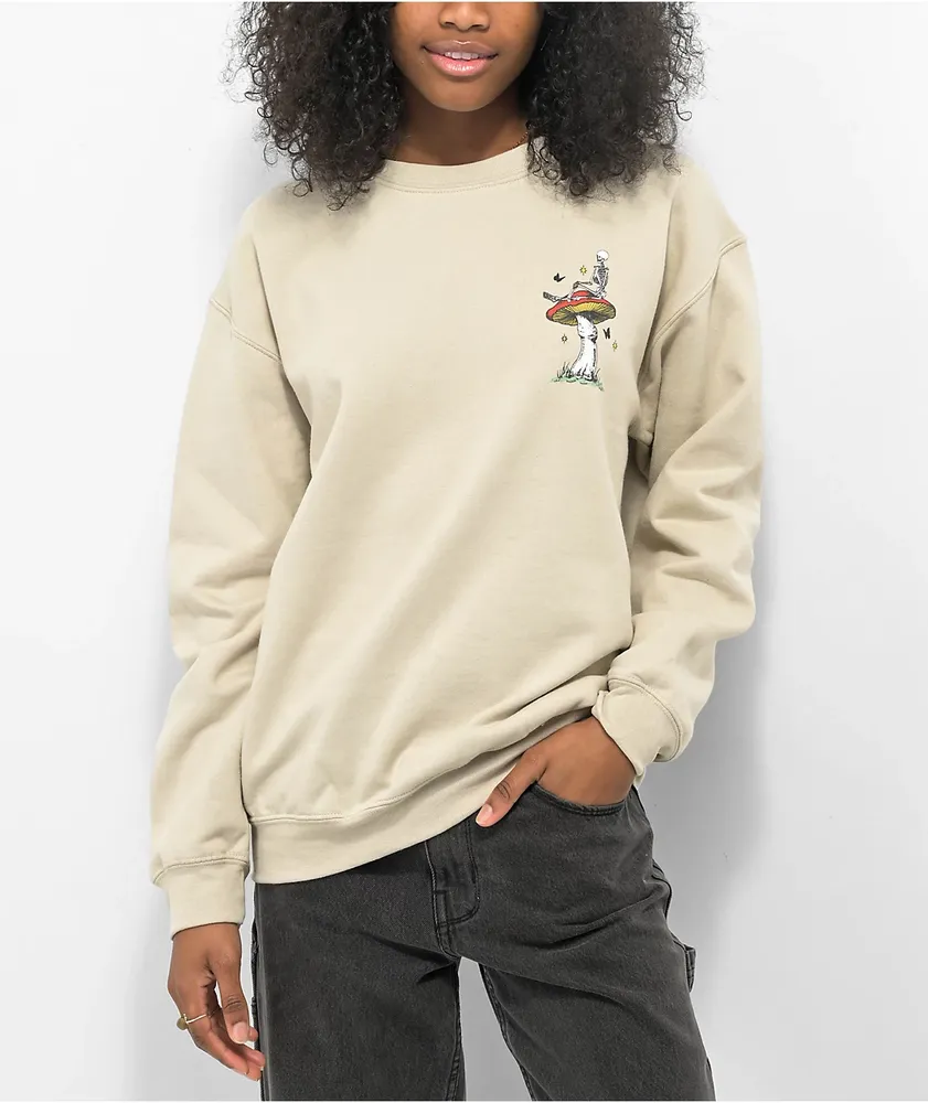 Empyre Nature Heals Sand Crewneck Sweatshirt