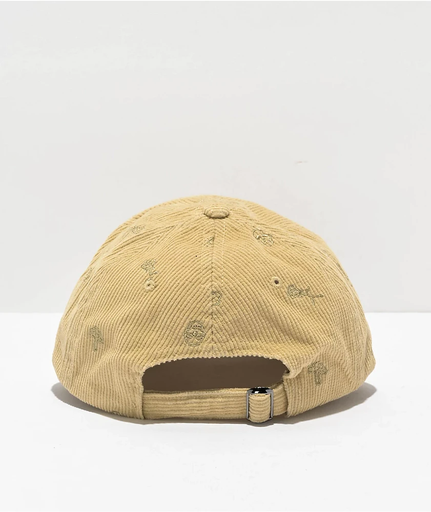 Empyre New Day Natural Corduroy Strapback Hat