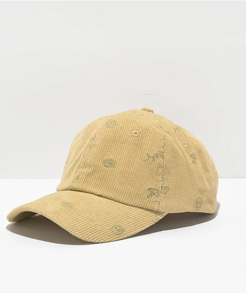 Empyre New Day Natural Corduroy Strapback Hat