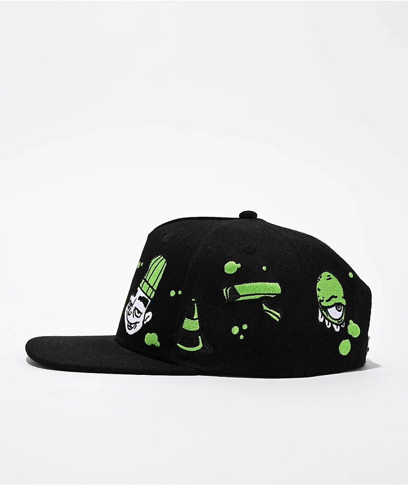 Empyre Night Life Black Snapback Hat