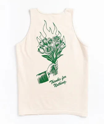 Empyre Nothing Natural White Tank Top