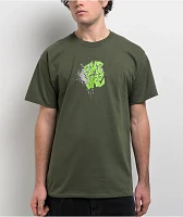 Empyre Numetal Logo Olive T-Shirt