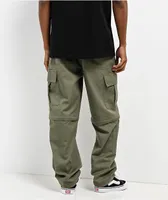 Empyre Olive Zip Off Cargo Skate Pants