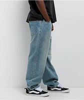 Empyre Ollie Blue Wash Loose Fit Skate Jeans