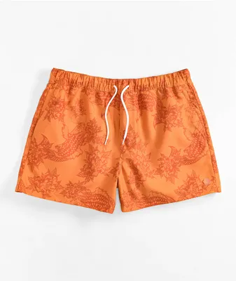 Empyre Ollie Koi Orange Board Shorts 