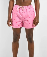 Empyre Ollie Pink Hearts Board Shorts