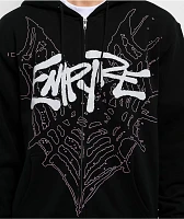 Empyre On My Mind Black Zip Hoodie