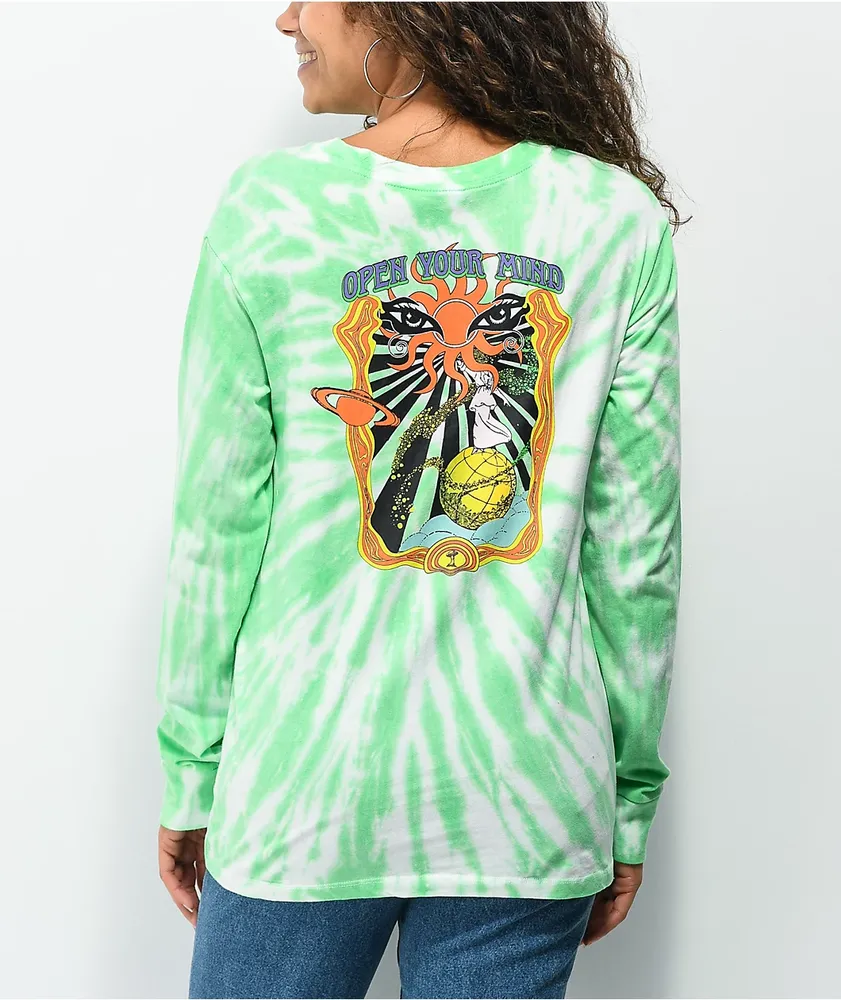 Empyre Laynie Blue & Green Tie Dye T-Shirt