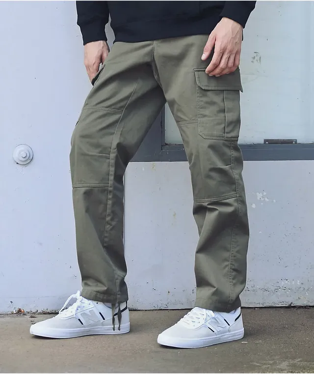 Empyre Canopy Olive Green Cargo Parachute Pants