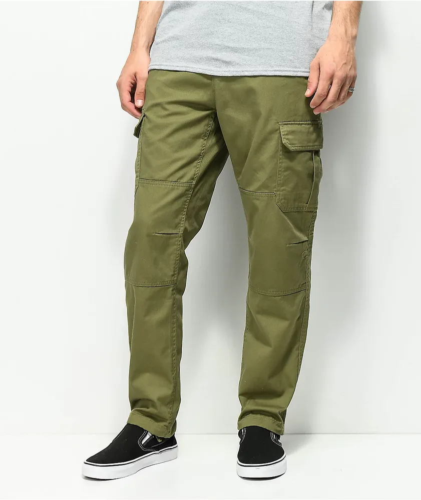 Empyre Creager Olive Green Cargo Jogger Pants