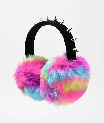 Empyre Oshun Spiked Tie Dye Ear Muffs