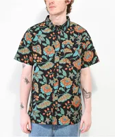 Empyre Otto Grandma Couch Black Woven Button Up Shirt