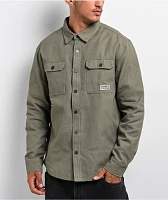 Empyre Overshirt Deep Lichen Long Sleeve Work Shirt