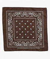 Empyre Paisley Brown Bandana