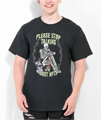 Empyre Please Stop Black T-Shirt