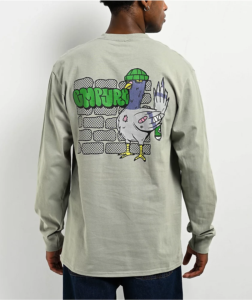 Empyre Poke Around Green Long Sleeve T-Shirt