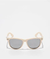 Empyre Quinn Branded White & Silver Sunglasses