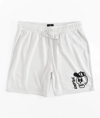 Empyre Ready Off White Mesh Shorts