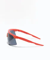 Empyre Red Whoosh Shield Sunglasses
