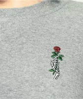 Empyre Reelah Rose Grey Long Sleeve T-Shirt