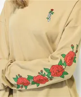 Empyre Reelah Rose Tan Long Sleeve T-Shirt